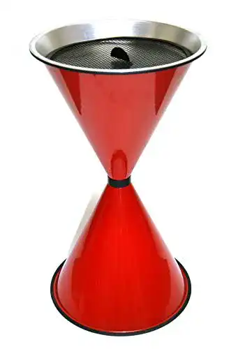 Standaschenbecher Szagato Diabola, 71×40 cm rot, wetterfest