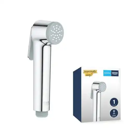 Die beste Grohe-Duschkopf Grohe Vitalio, mit Druckknopf, chrom 2026 Test Bestseller Grohe-Duschkopf Grohe Vitalio, mit Druckknopf, chrom