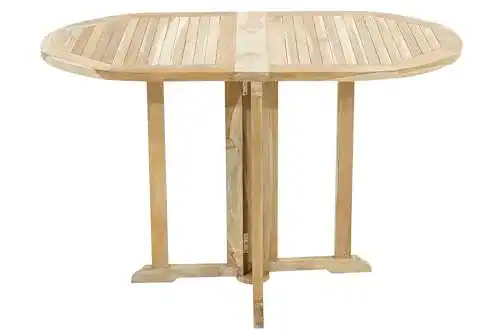 Esstisch oval Ploß Outdoor furniture Vancouver, Eco Teak Natur