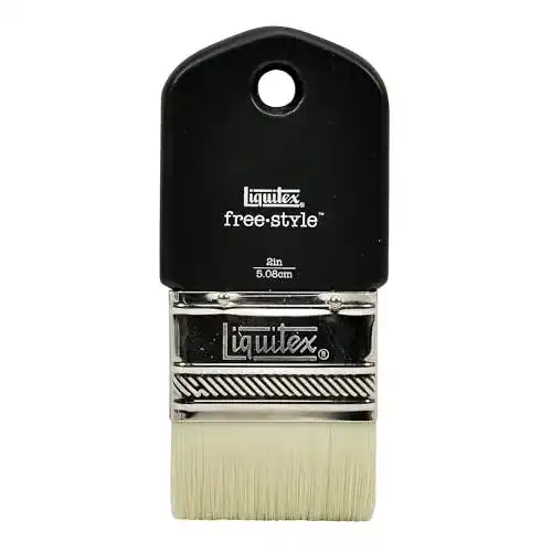Flachpinsel Liquitex 1301002 Free Style XL Künstler, langlebig, 2 Zoll