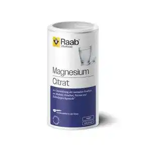 Magnesiumcitrat-Pulver Raab Vitalfood, 340g, Vegan, laborgeprüft