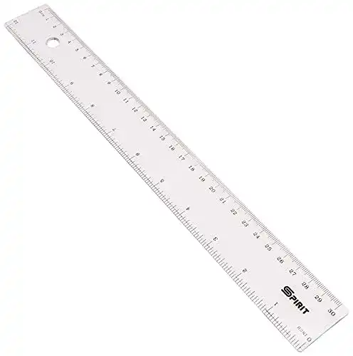 Lineal SPIRIT 402629 TTS 30cm, Transparent