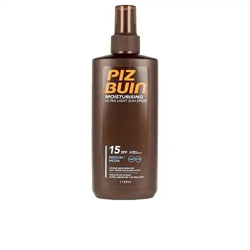Piz-Buin-Sonnencreme Piz Buin Moisturising mit LSF 15, 200ml