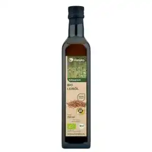 Salatöl manako BIO Leinöl human, kaltgepresst, 100% rein, 750 ml