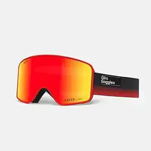 Giro-Skibrille Giro Snow Method Skibrillen Black Red Label