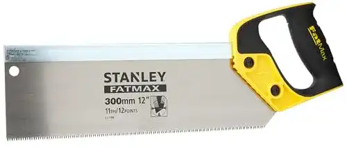 Rückensäge Stanley FatMax (300 mm Länge, 11 Zähne/Inch
