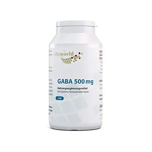 Gaba-Kapseln Vita World GABA 500mg 120 Vegi Kapseln