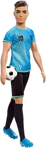 Barbie-Ken Barbie FXP02 Ken Puppe als Fußballspieler