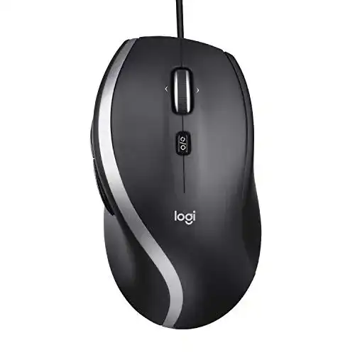 USB-Maus Logitech M500s, hyperschnelle Scroll- u. Kippfunktion