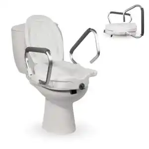 Toilettensitzerhöhung mit Armlehnen Mobiclinic, Guadiana