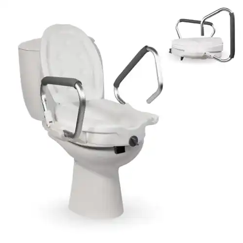 Toilettensitzerhöhung mit Armlehnen Mobiclinic, Guadiana