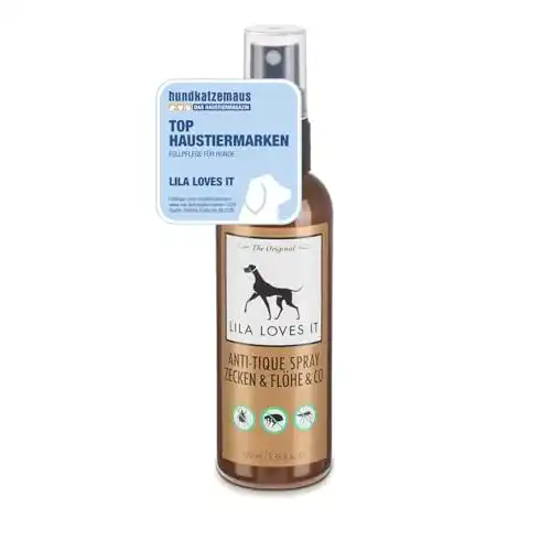 Zeckenschutz Hund LILA LOVES IT Anti-Tique Spray, 100 ml