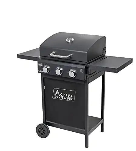 Günstiger Gasgrill ACTIVA Cabrio Grill 3 Brenner je 2,7 KW