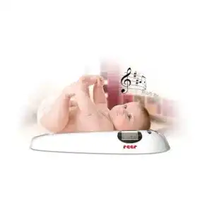 Babywaage Reer 6409, Baby Waage mit Musik