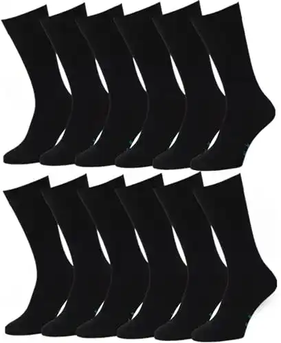 Herrensocken schwarz EASTON MARLOWE 43-46 schwarz 12 Paar