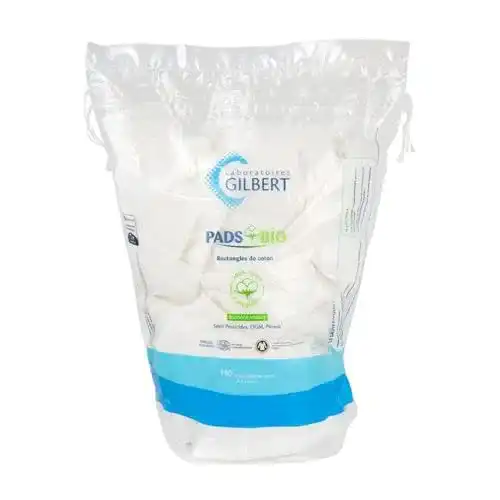 Wattepads Gilbert , Bio-Baumwolle, 180 Stück
