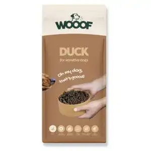 WOOOF-Hundefutter WOOOF Ente 18kg hypoallergen