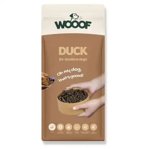 Die beste WOOOF-Hundefutter WOOOF Ente 18kg hypoallergen 2026 Test Bestseller WOOOF-Hundefutter WOOOF Ente 18kg hypoallergen