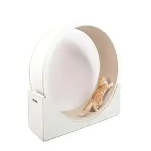 Katzenlaufrad Elmato 10702 Simba L, grauer Teppich ca. 120cm
