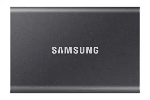 Externe SSD-Festplatte (2TB) Samsung T7 Portable SSD, USB 3.2