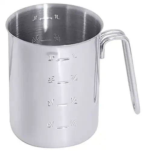 Messbecher Contacto Edelstahl 1,0L Mass