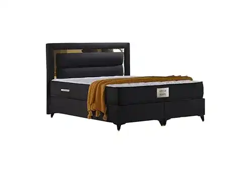 Bett 160×200 KUFFE Anta Boxspringbett 180×200 mit Bettkasten