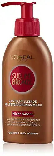 Selbstbräuner L’Oréal Paris Sublime Bronze Selbstbräunungsmilch