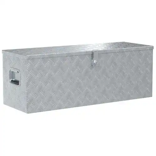 Aluboxen vidaXL Werkzeugbox Aluminium 110,5×38,5x40cm