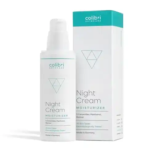 Nachtcreme colibri cosmetics Nachtpflege mit Retinol und Hyaluron