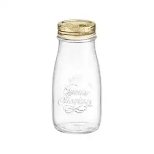 Milchflasche Bormioli Sänger Vintage Einmachgläser 6 teilig