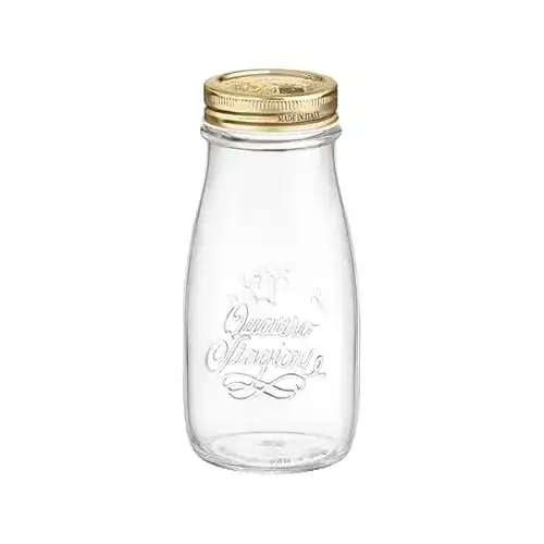 Milchflasche Bormioli Sänger Vintage Einmachgläser 6 teilig