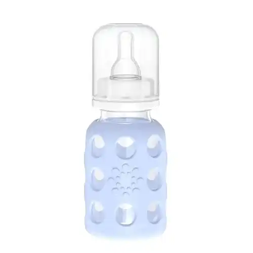 Lifefactory-Trinkflasche Lifefactory Baby, mit Sauger Größe 1