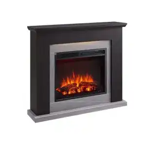 Elektro-Wandkamin CrownFlame Hektor, 3D-Flammeneffekt