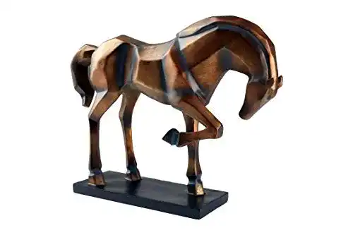 Pferdestatue Hansmeier ® Statue Pferd – edle Wohnungs-Deko