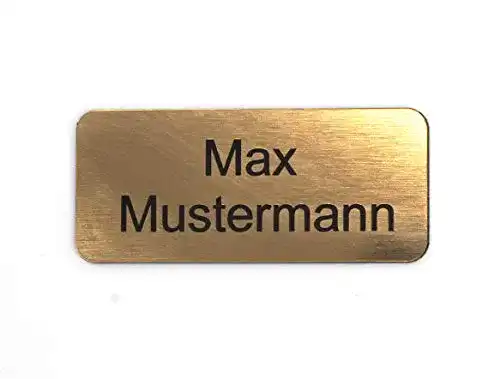Klingelschild CopterFarm Schilderino Türschild individuelle Gravur