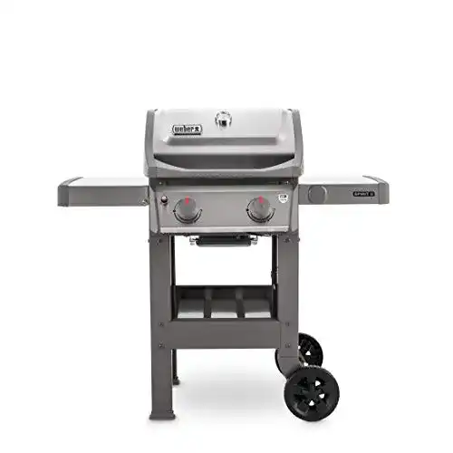 Gasgrill Weber 44000179 Spirit II S-210 mit GBS, Edelstahl Gehäuse