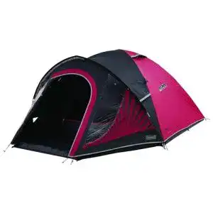 Igluzelt Coleman Zelt Blackout, rot-grau, 2 Personen, 2000032321