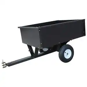 Rasentraktor-Anhänger Secura Anhänger kippbar 180KG Kapazität