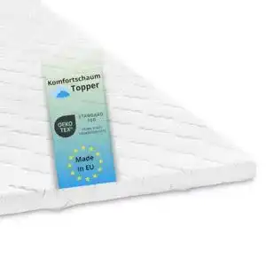 Topper (90×200) Bodyprotect Matratzenauflage Komfortschaum