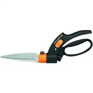 Grasscheren Fiskars Rasenkantenschere, Mit Servo-System, Handlich