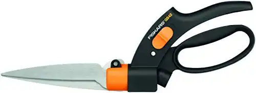 Grasscheren Fiskars Rasenkantenschere, Mit Servo-System, Handlich