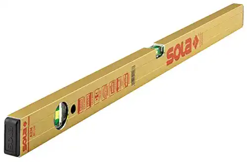 Sola-Wasserwaage SOLA Aluminium Magnetwasserwaage AZM