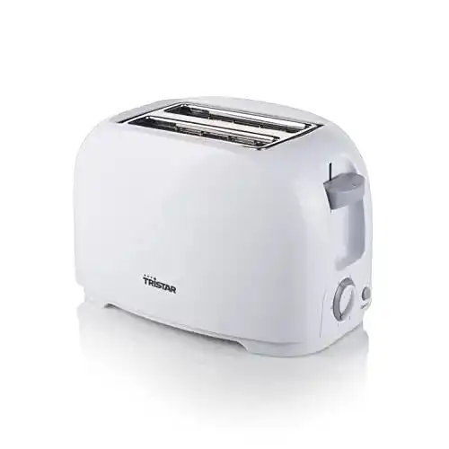 Toaster weiß Tristar BR-1013, 6 einstellbare Bräunungsstufen