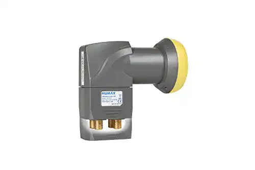 LNB HUMAX 143s Gold Quad Switch, 0,1dB, 4 Teilnehmerausgänge