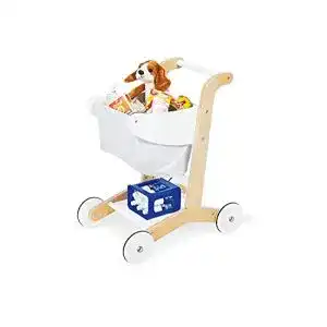 Pinolino-Lauflernwagen Pinolino Einkaufswagen Erna, aus Holz