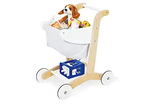 Die beste Pinolino-Lauflernwagen Pinolino Einkaufswagen Erna, aus Holz 2026 Test Bestseller Pinolino-Lauflernwagen Pinolino Einkaufswagen Erna, aus Holz