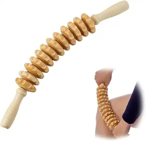 Massageroller (Rücken) Mtskaeo Premium Massageroller Holz