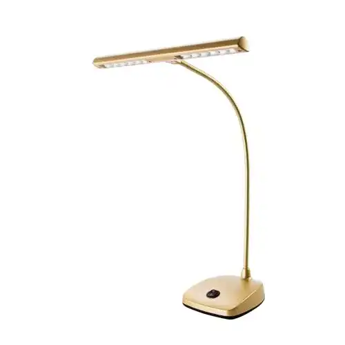 Klavierlampe Unbekannt König & Meyer 12297-000-40 goldfarbig