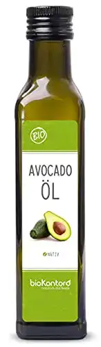 Avocadoöl bioKontor BIO 250 ml I Avocado-Fruchtfleischöl I nativ