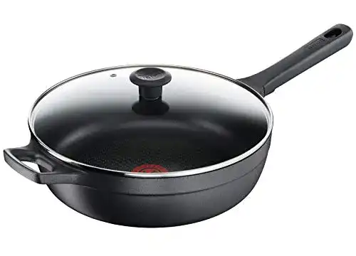 Pfanne mit Deckel Tefal TRATTORIA G60537 Schmorpfanne 28 cm